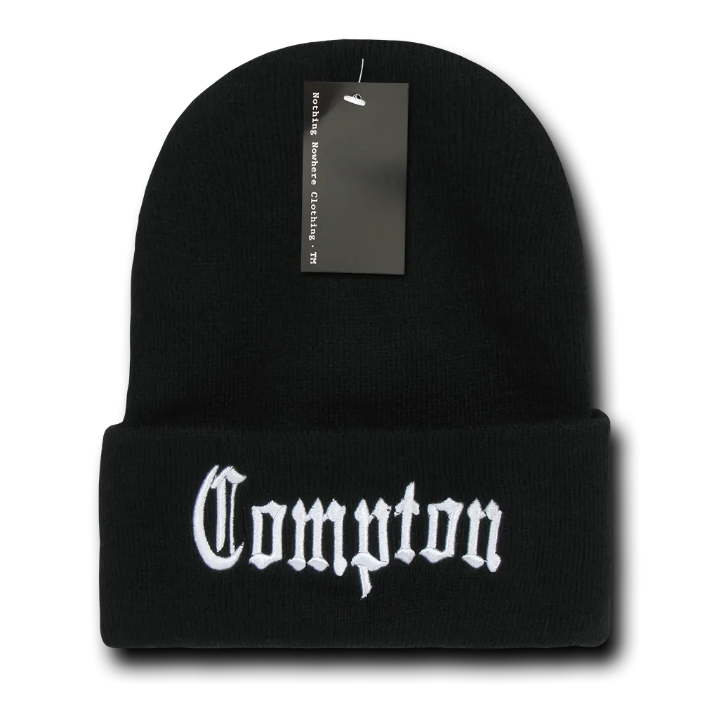 Nothing Nowhere N21 City Cuffed Long Beanies Hats Winter Warm Ski Skull Caps Snug