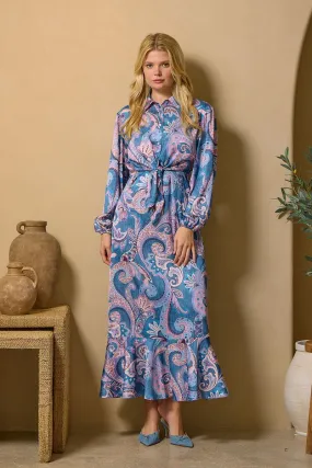 ofd slip flounce dress