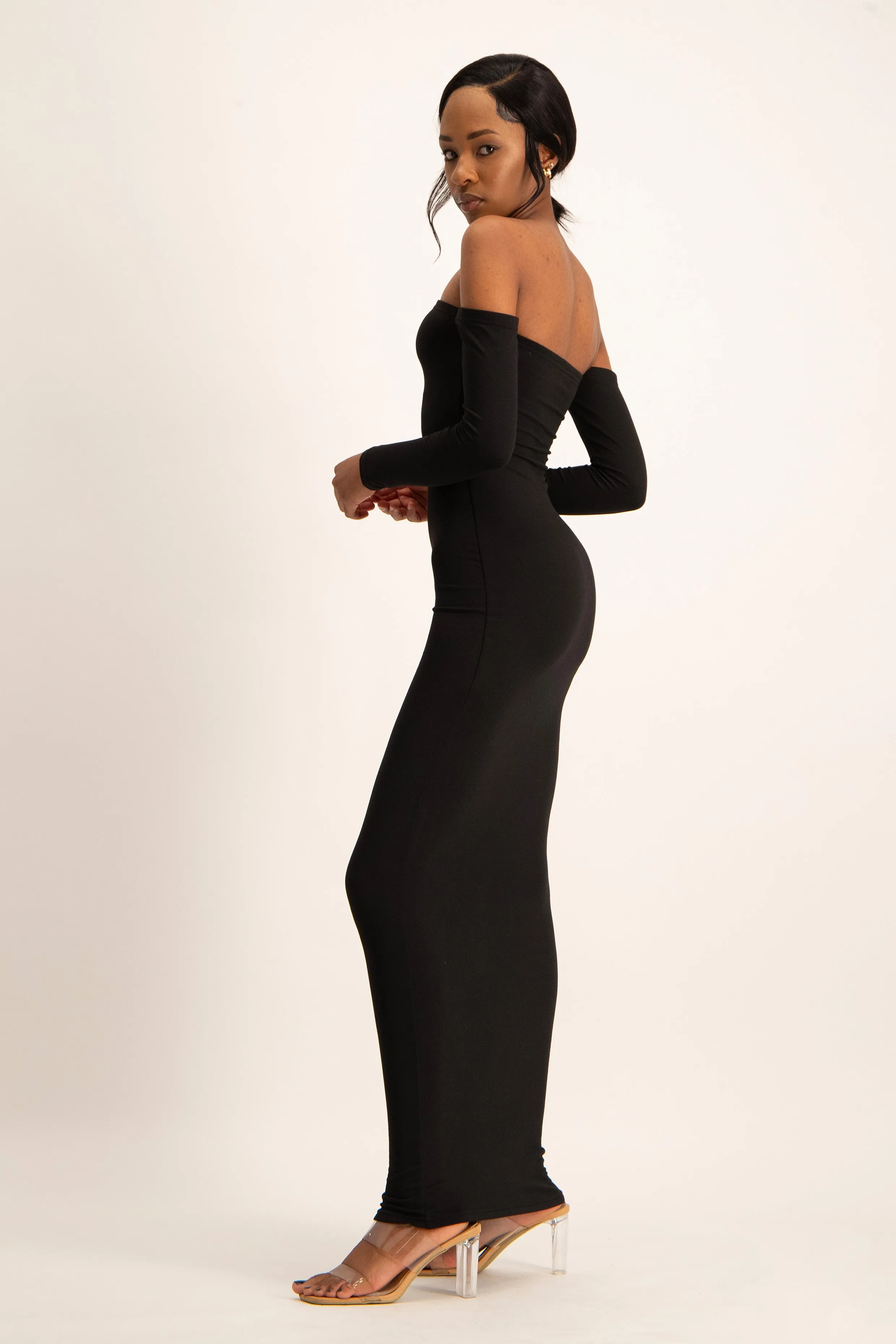 Off Shoulder Lounge Maxi Dress