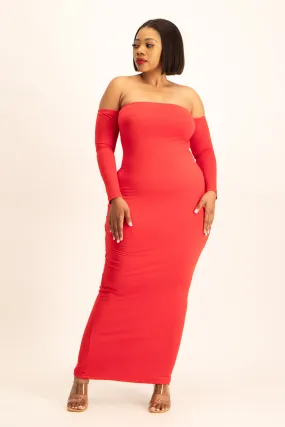 Off Shoulder Lounge Maxi Dress