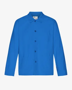 Organic Workwear Jacket - Pacific Blue