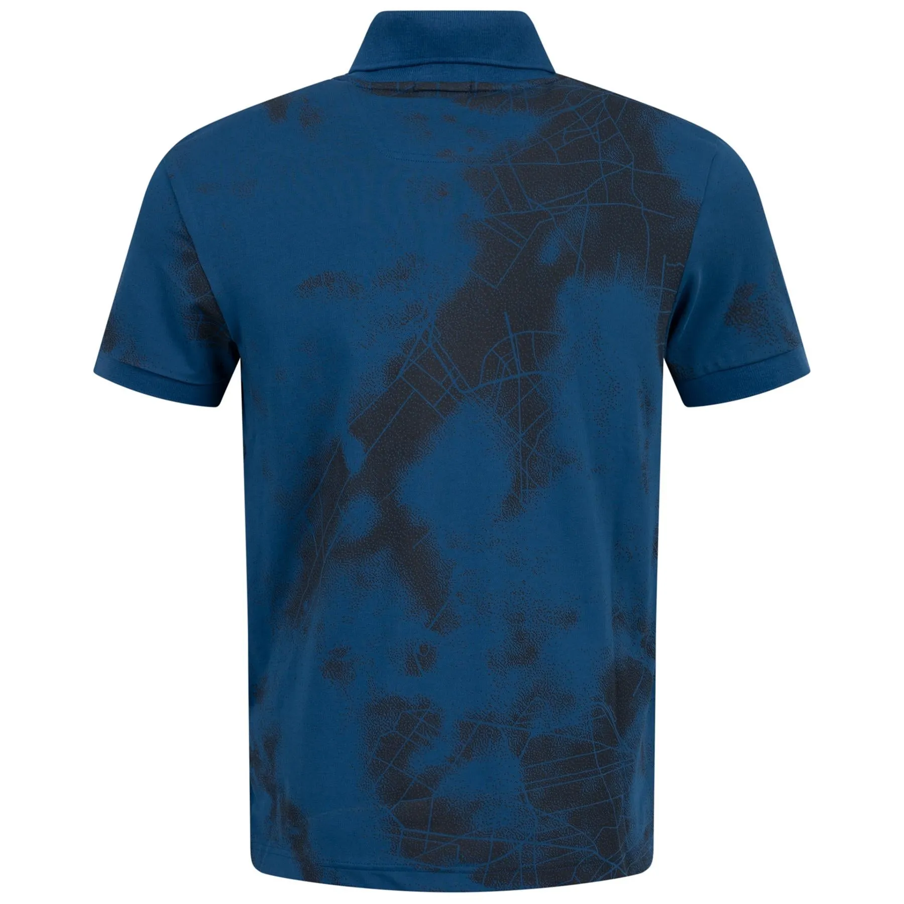 Paddy 3 Cotton Stretch Polo Open Blue - W24