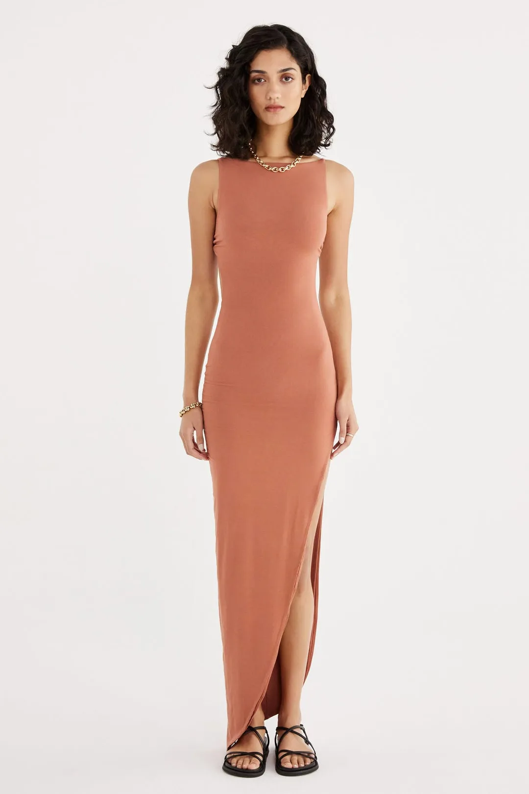 Paige Maxi Dress - Amber