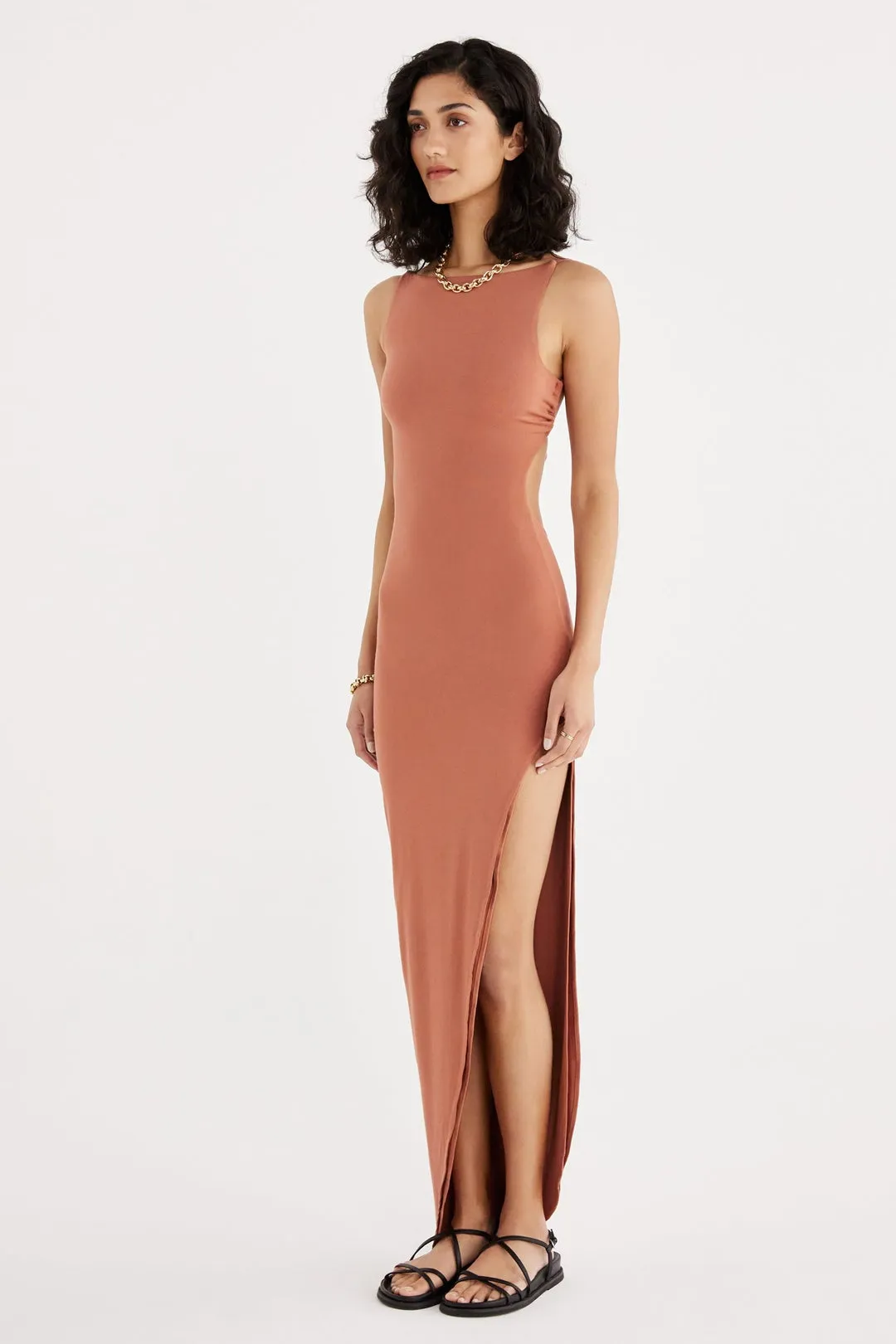 Paige Maxi Dress - Amber