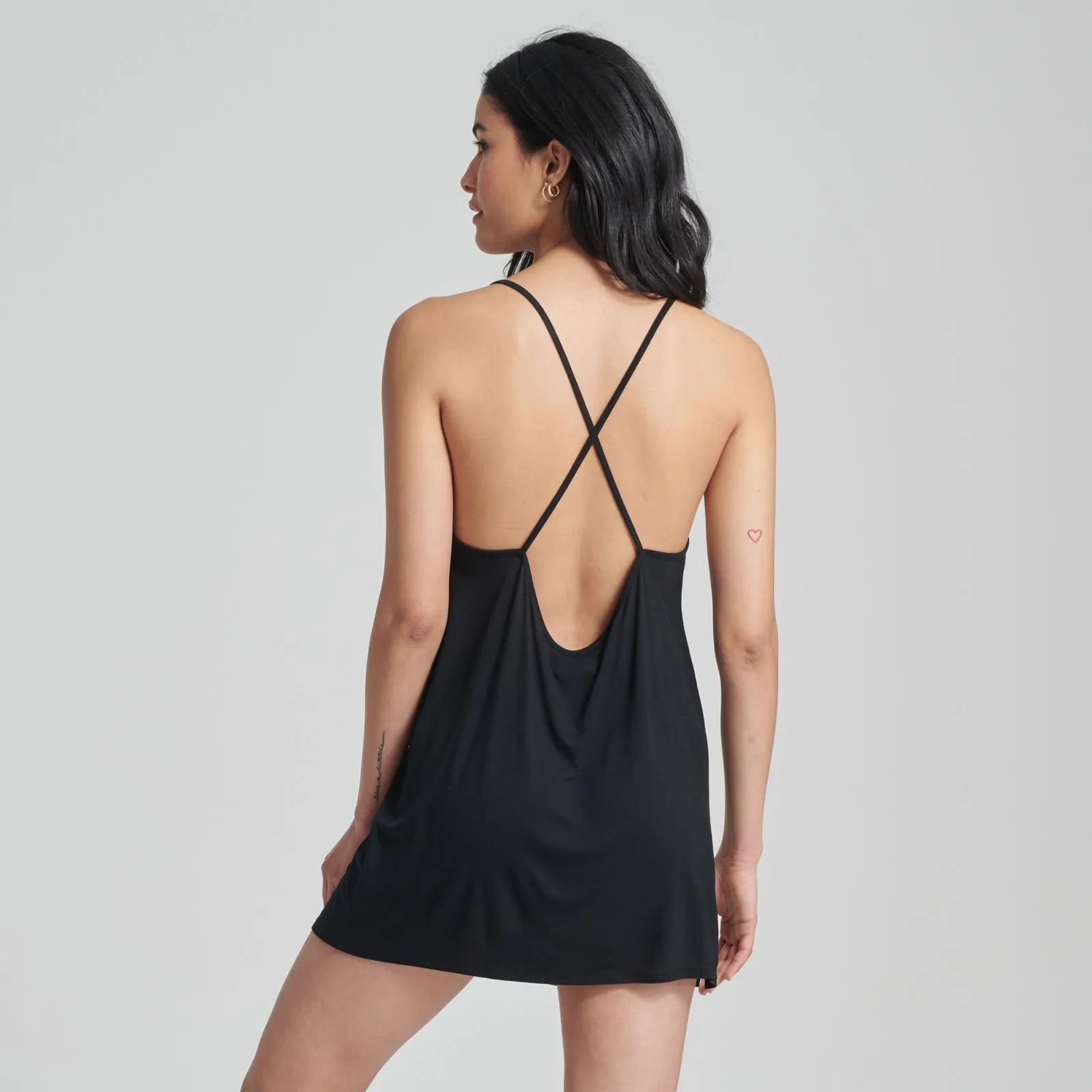Pajama Slip Dress