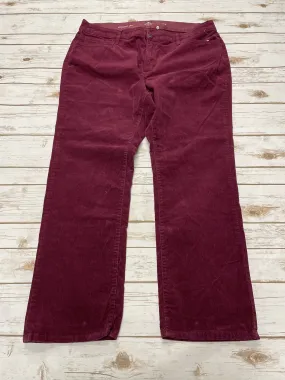 Pants Corduroy By St Johns Bay  Size: 18