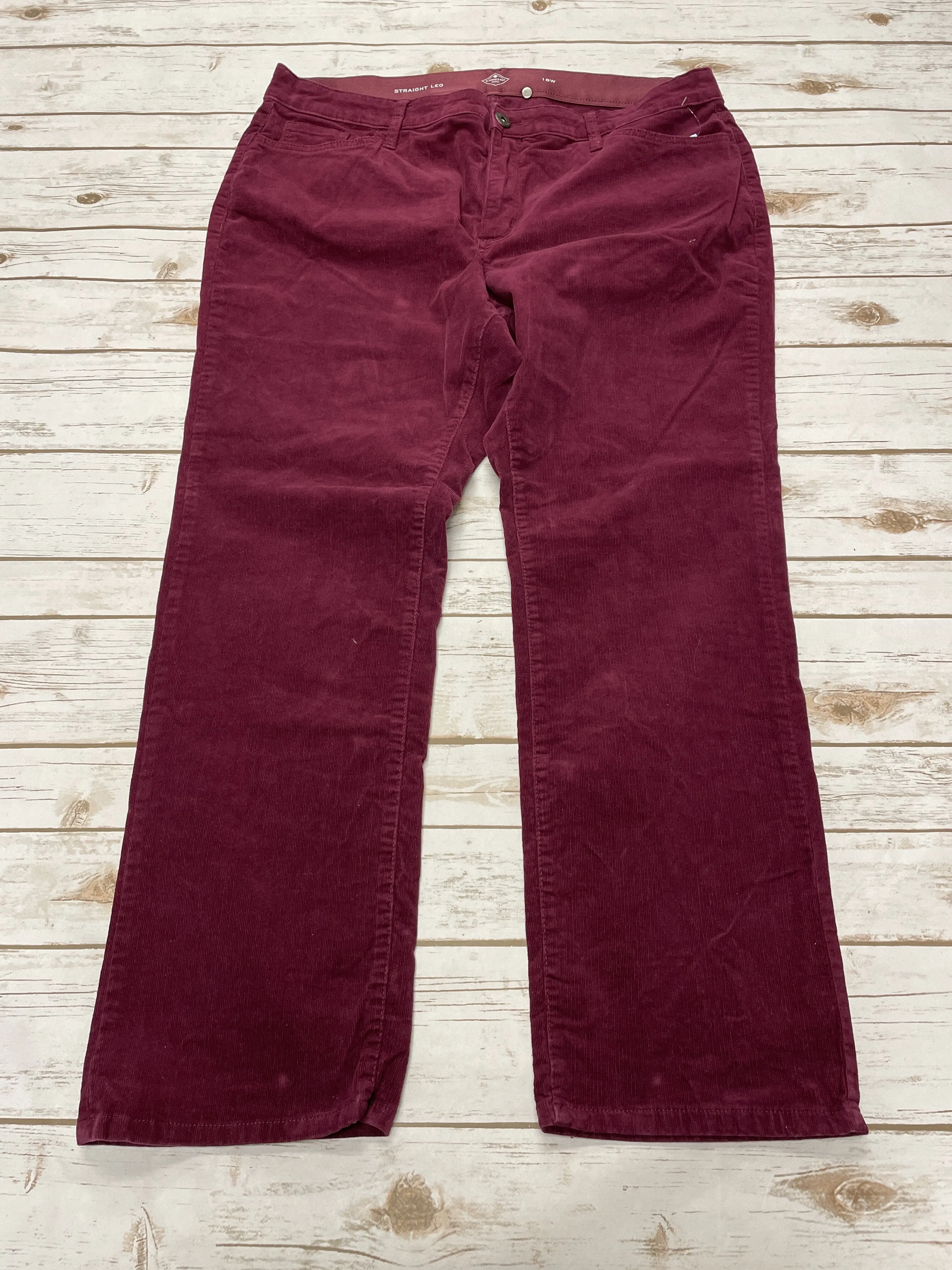 Pants Corduroy By St Johns Bay  Size: 18