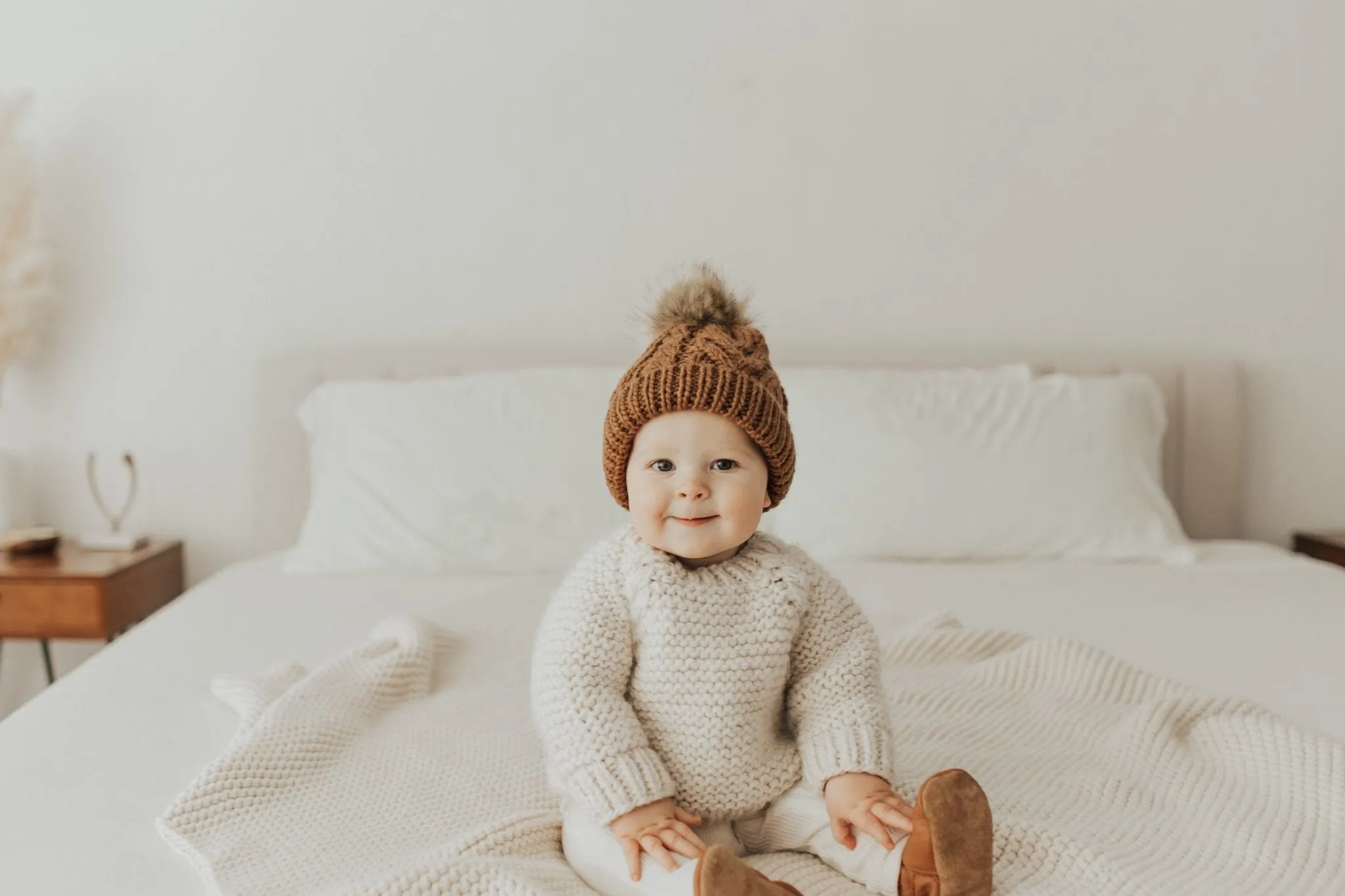 Pom-Pom Beanie Hat