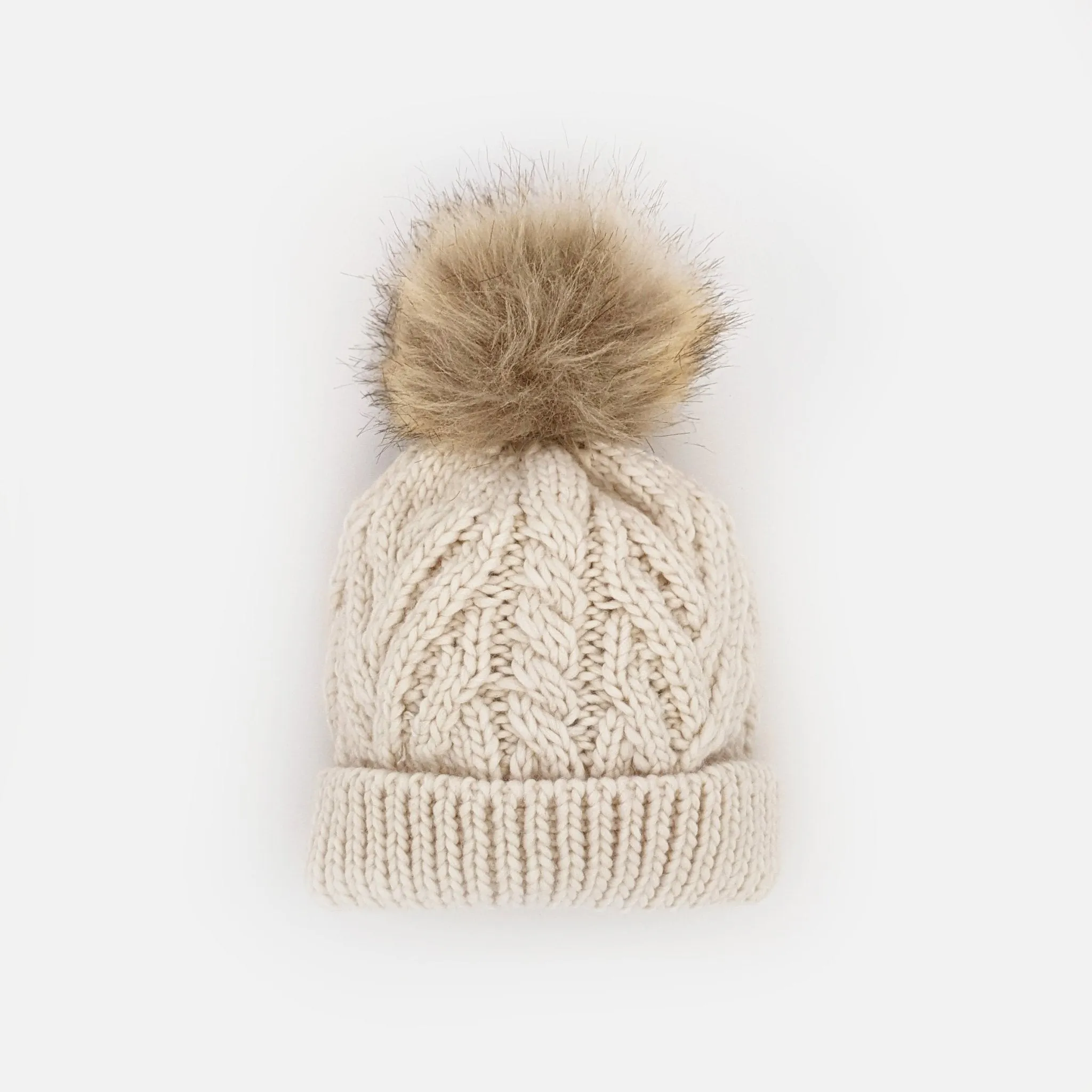 Pom-Pom Beanie Hat