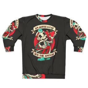 "An Apple A Day You Die Anyway" Vintage Sweatshirt