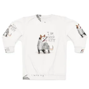 "Good Kitty" Cat Design Sweatshirt