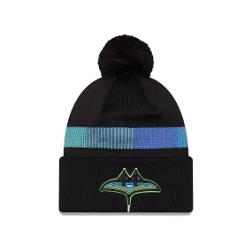 Rays New Era Black Gradient Skyway City Connect Burst Knit Hat