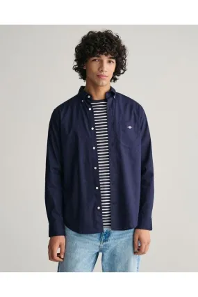 REG COTTON LINEN SHIRT