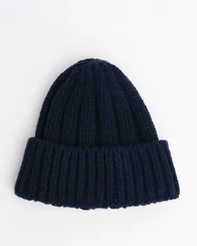 Rib Beanie Blue