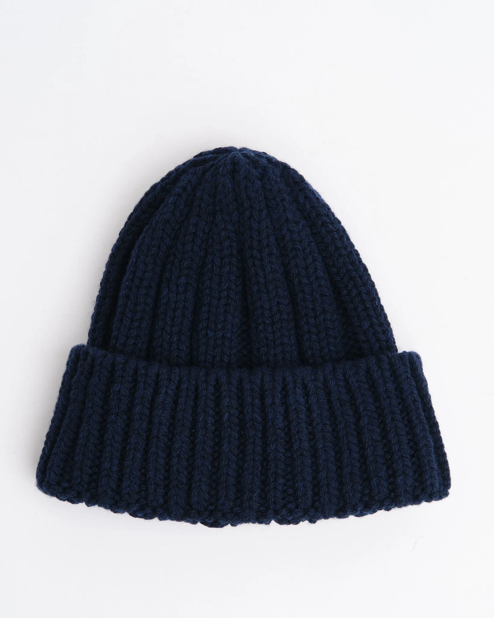Rib Beanie Blue
