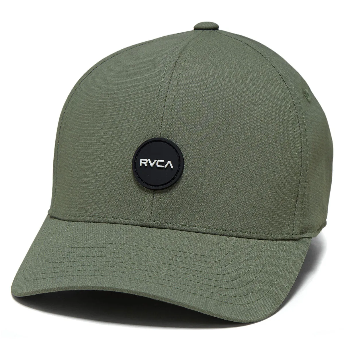 RVCA Seasons Flexfit Hat - Olive