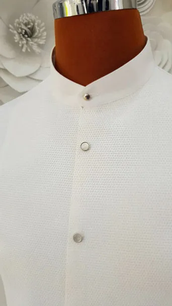 SALE Alfa Fashion Stretch Competition Tails Shirt Black or White