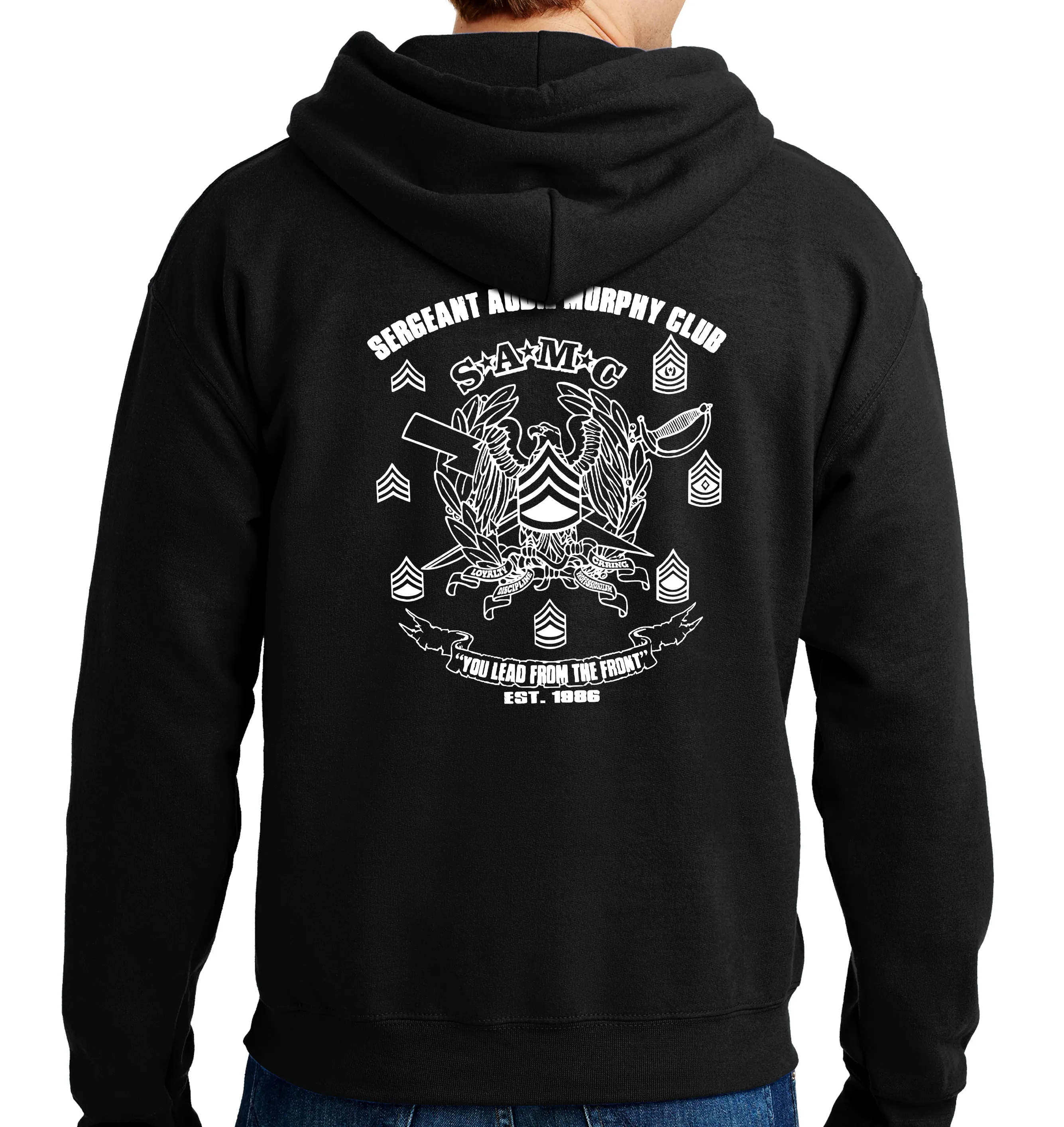 SAMC Hoodie Sweatshirt. This sweatshirt is NOT approved for PT.