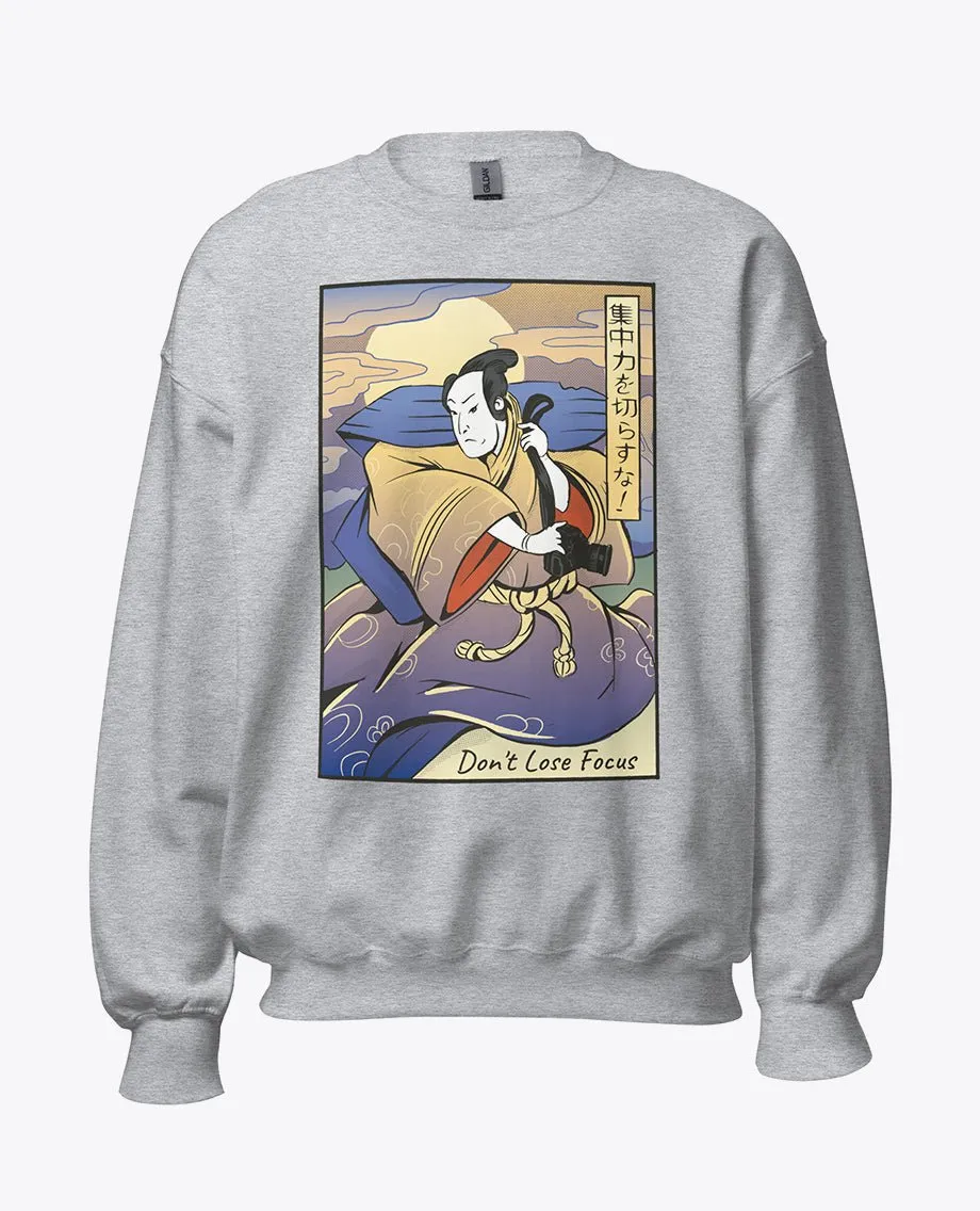Samurai Photographer Sweatshirt