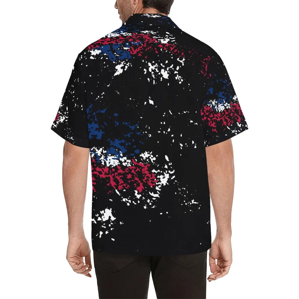 Saul Short Sleeve Shirt with Lapel Collar