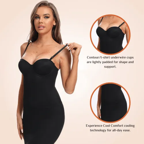 Sculpting Under Slip Bridal Shapewear Dress