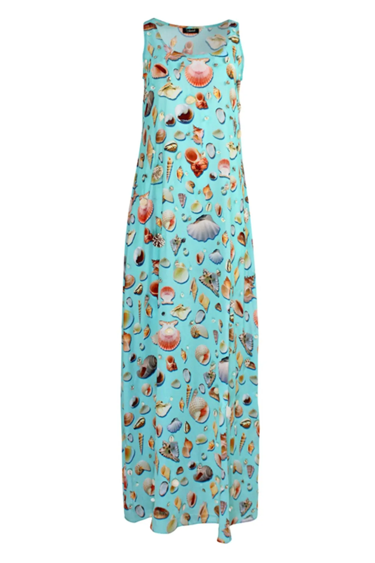 Sleeveless Floor Length Dress