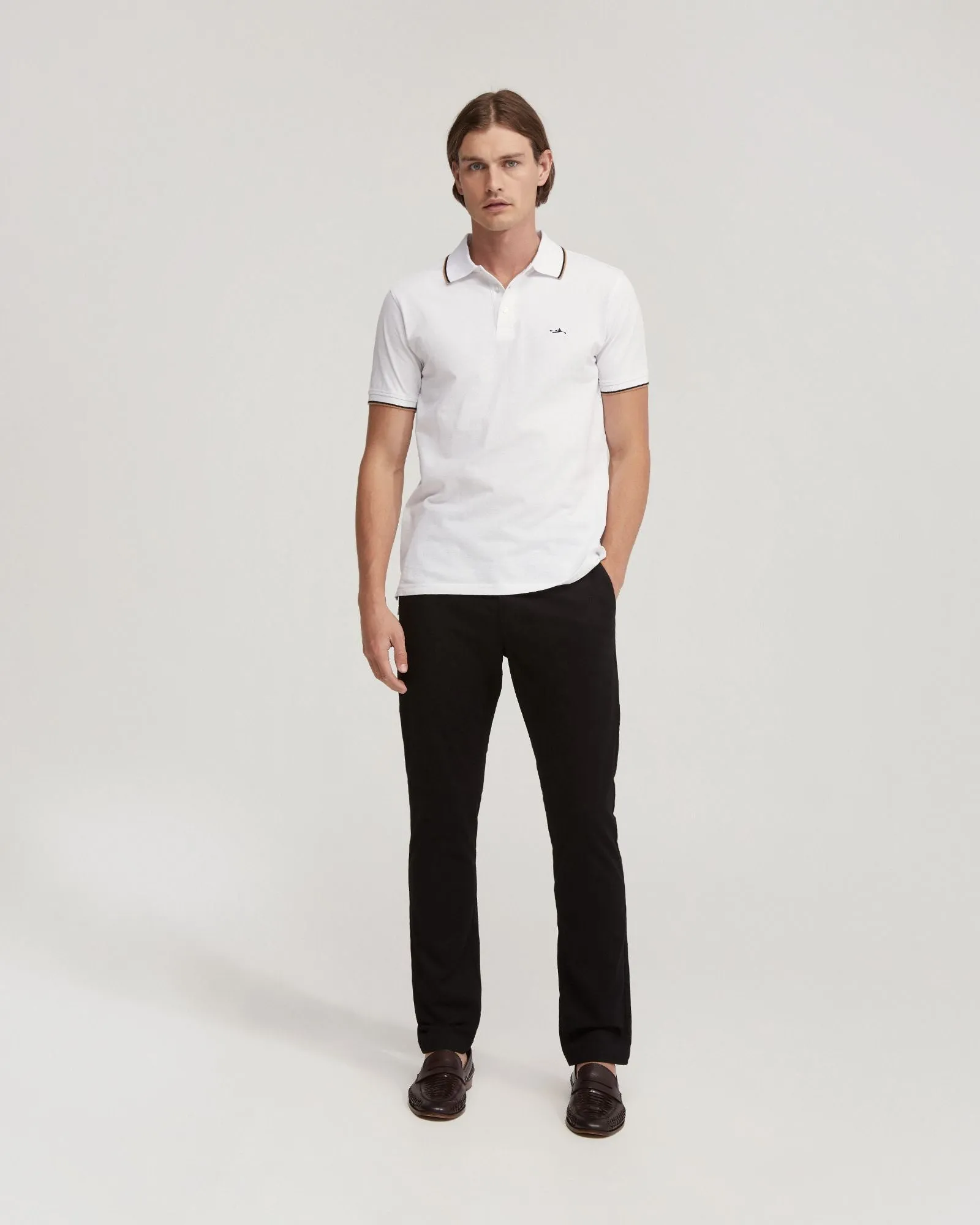 Slim Leg Cotton Chino