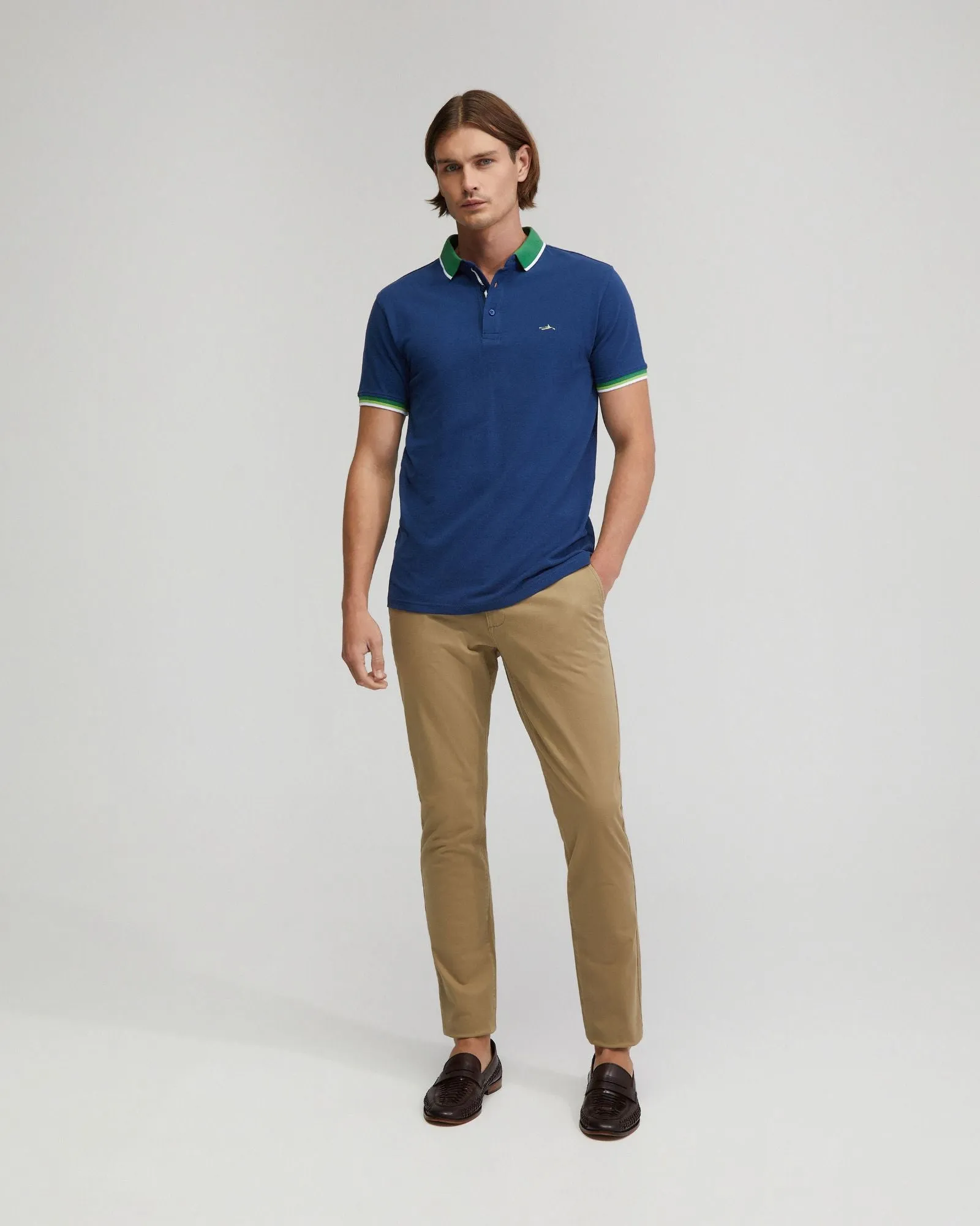 Slim Leg Cotton Chino