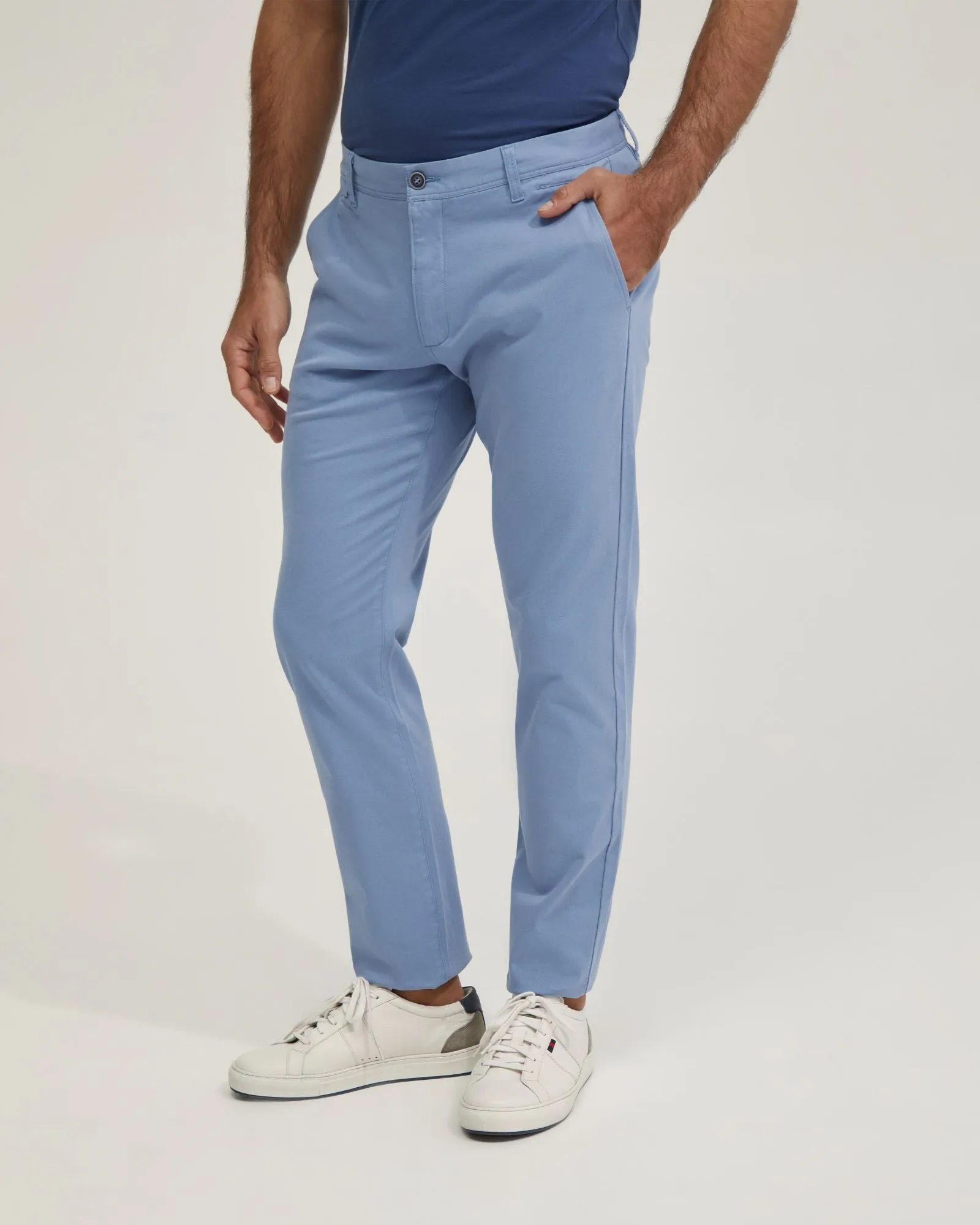 Slim Leg Cotton Chino