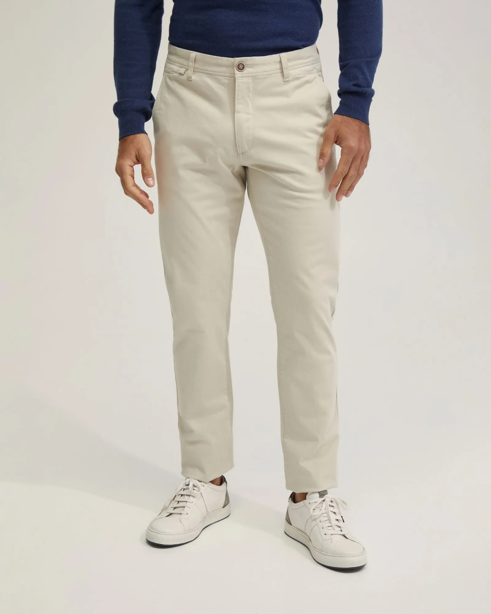Slim Leg Cotton Chino