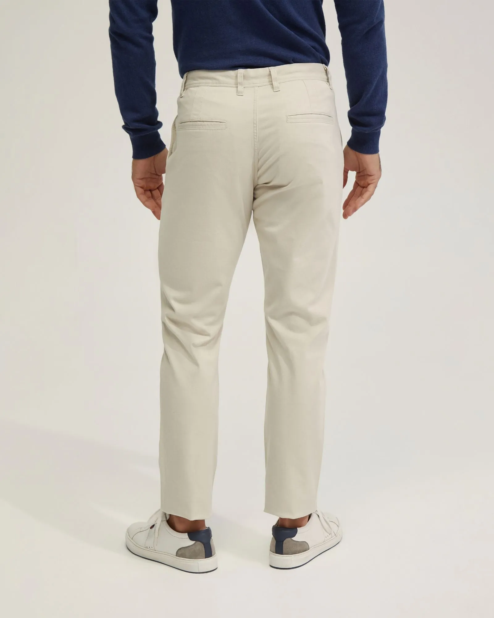Slim Leg Cotton Chino