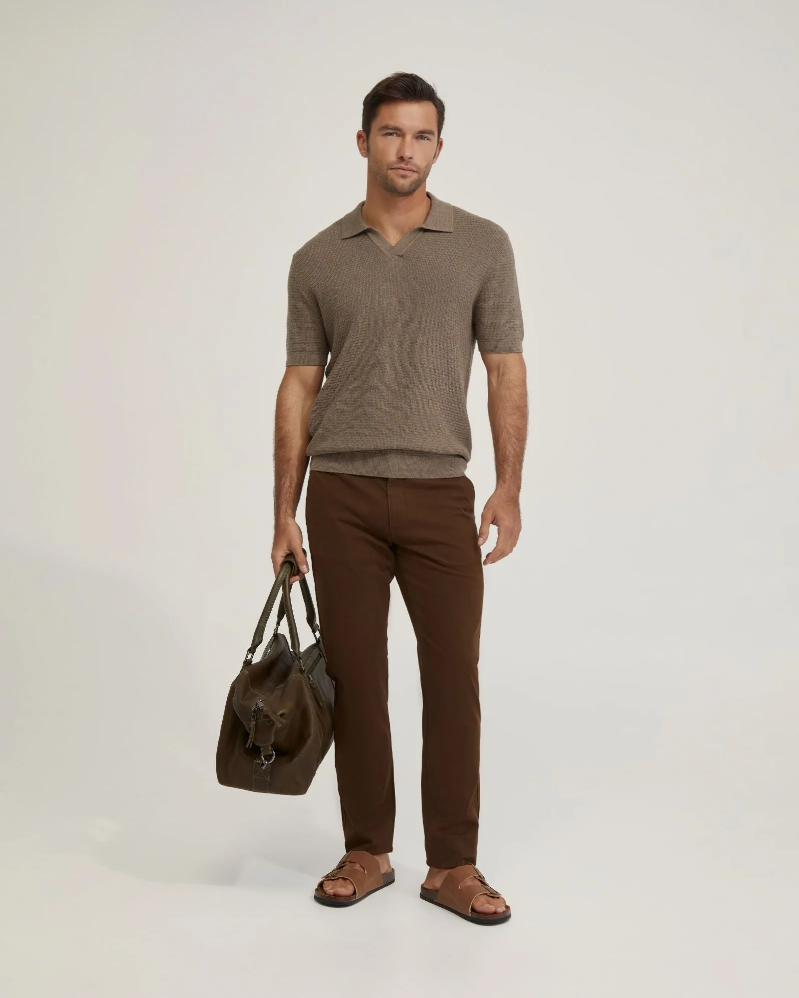 Slim Leg Cotton Chino
