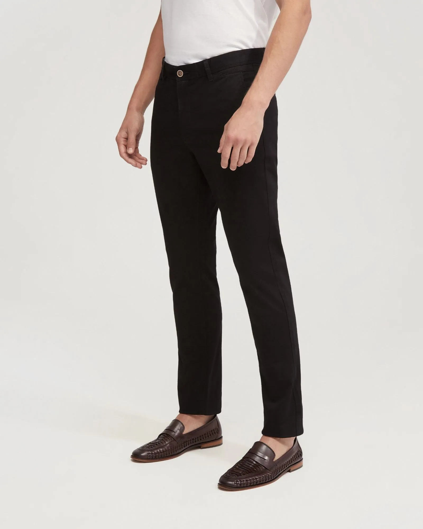 Slim Leg Cotton Chino