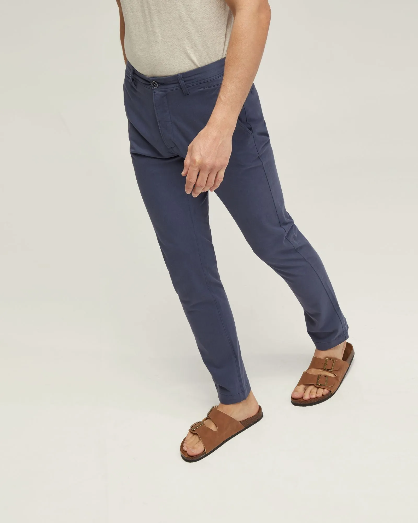 Slim Leg Cotton Chino