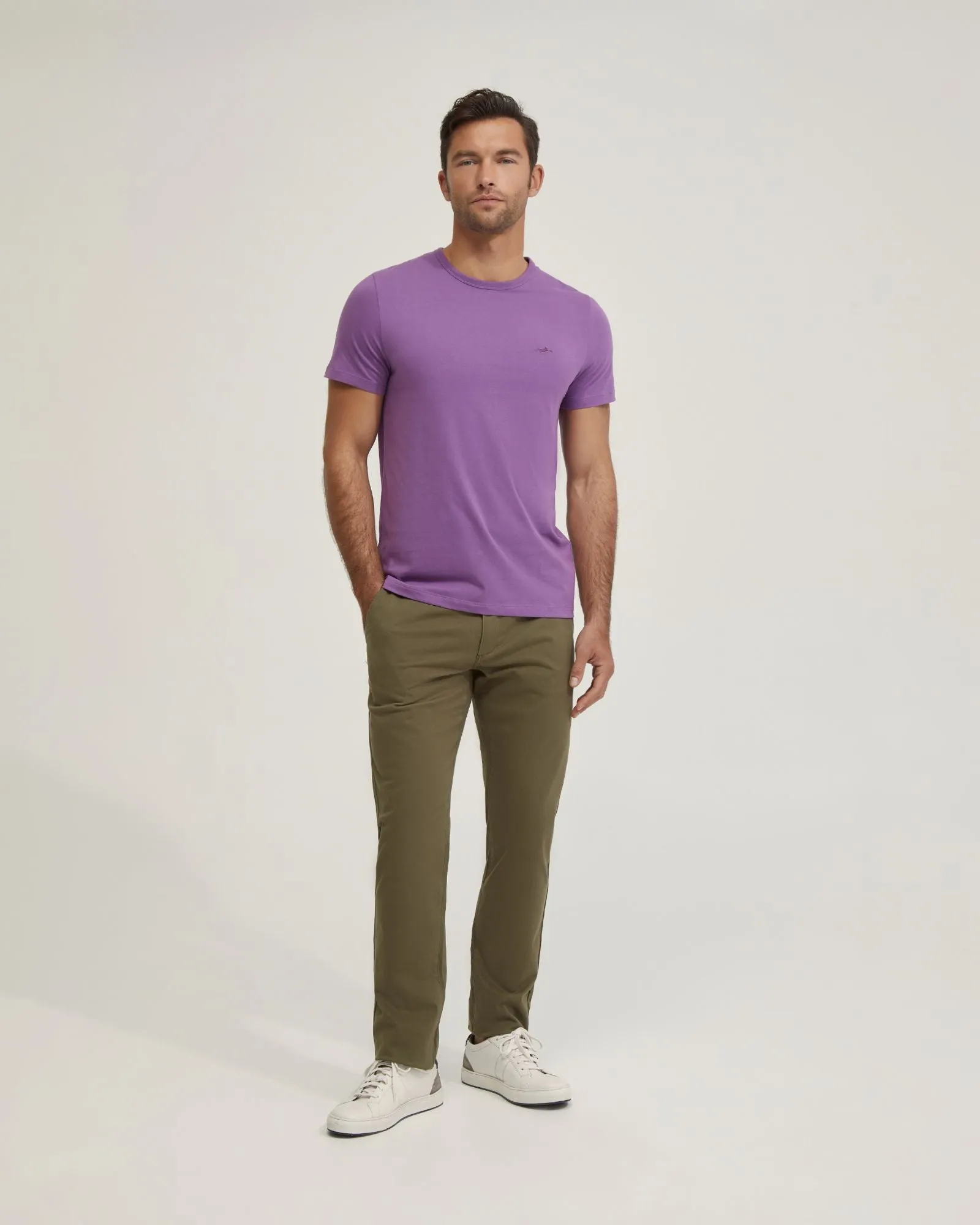 Slim Leg Cotton Chino