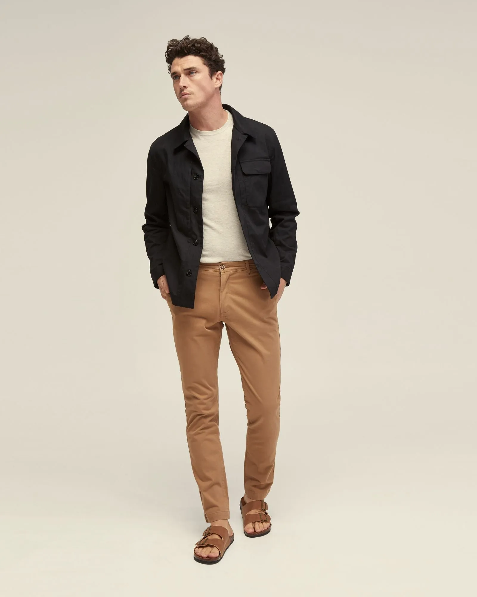 Slim Leg Cotton Chino