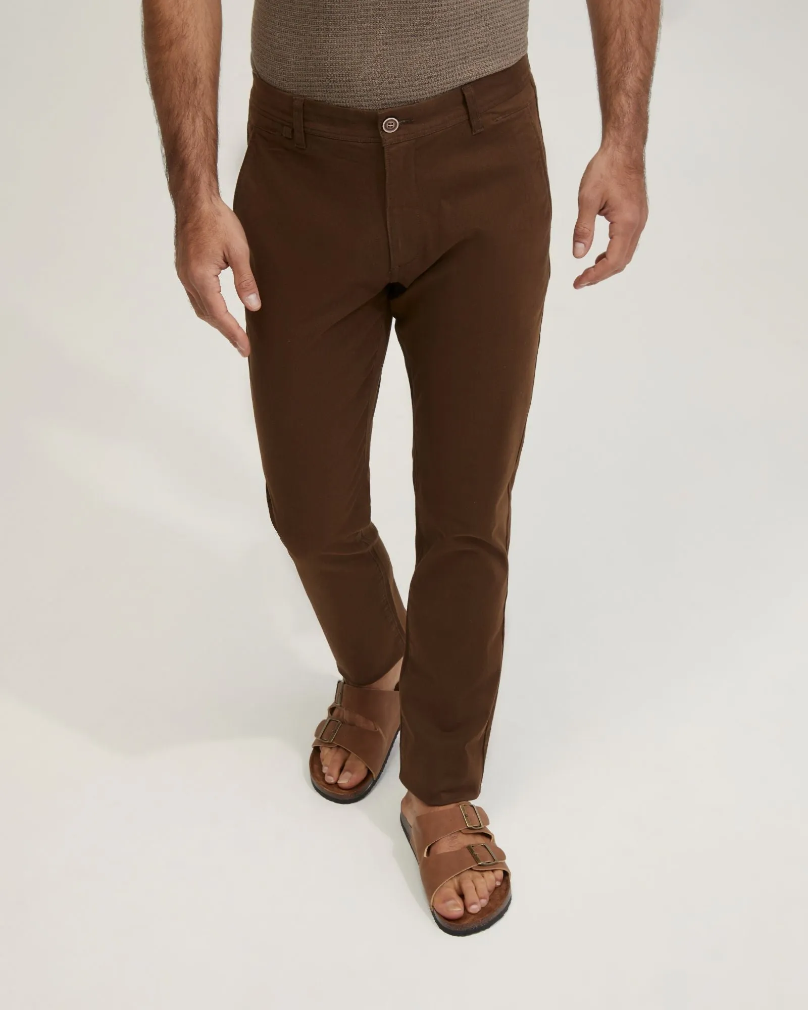 Slim Leg Cotton Chino