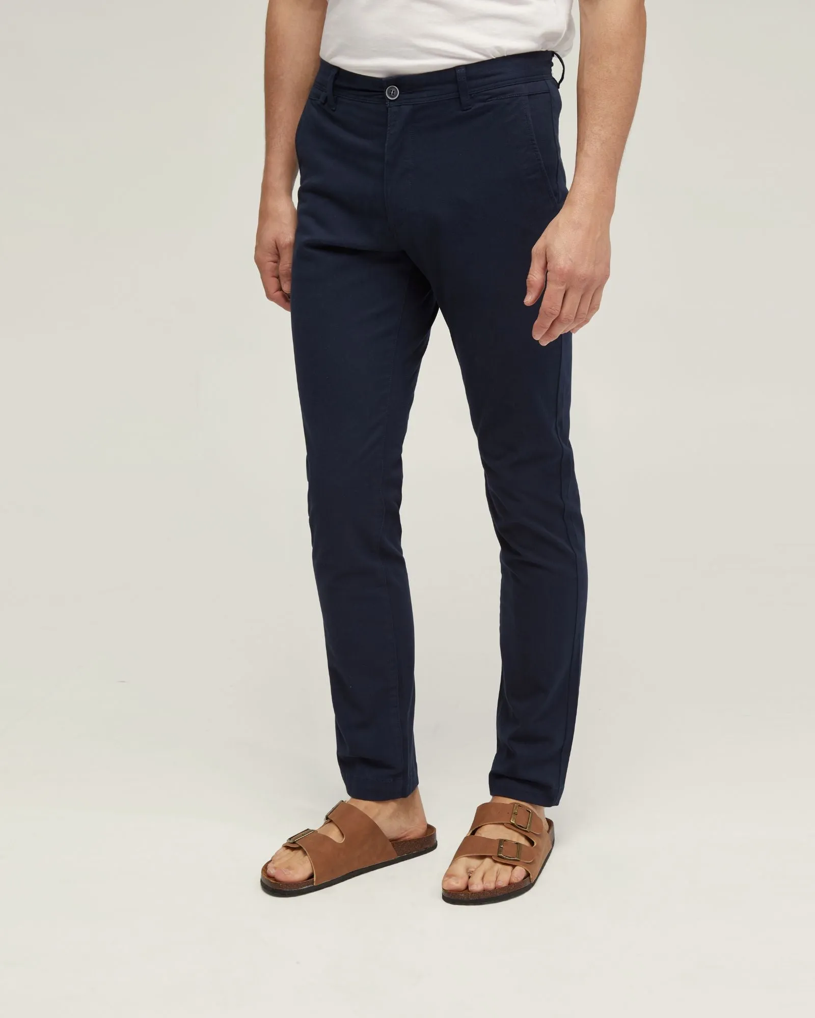 Slim Leg Cotton Chino