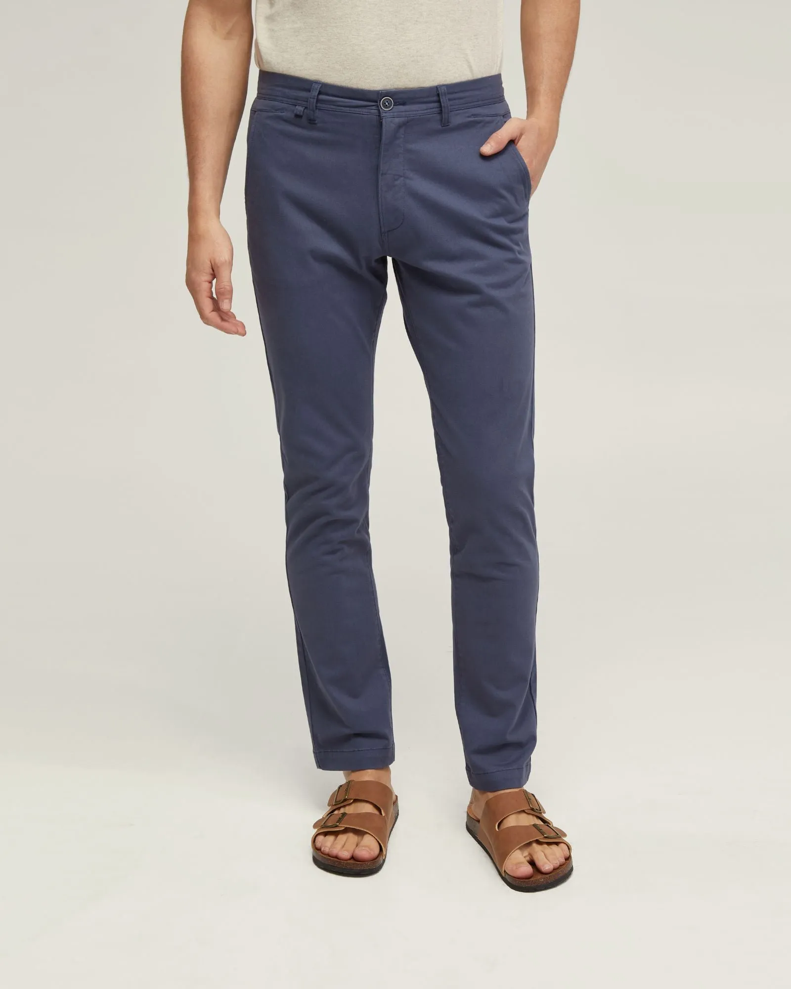 Slim Leg Cotton Chino