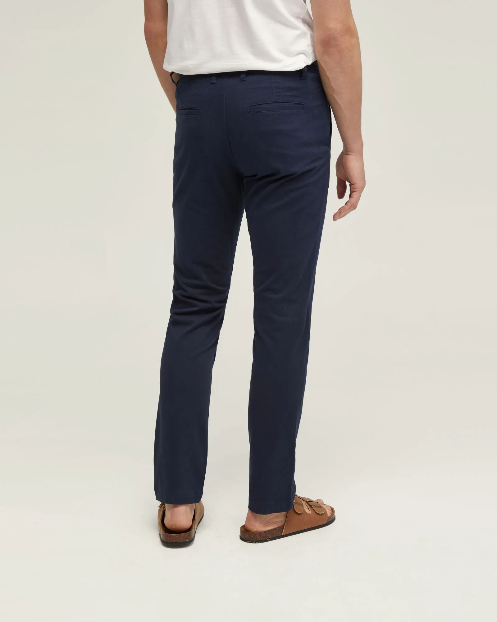 Slim Leg Cotton Chino