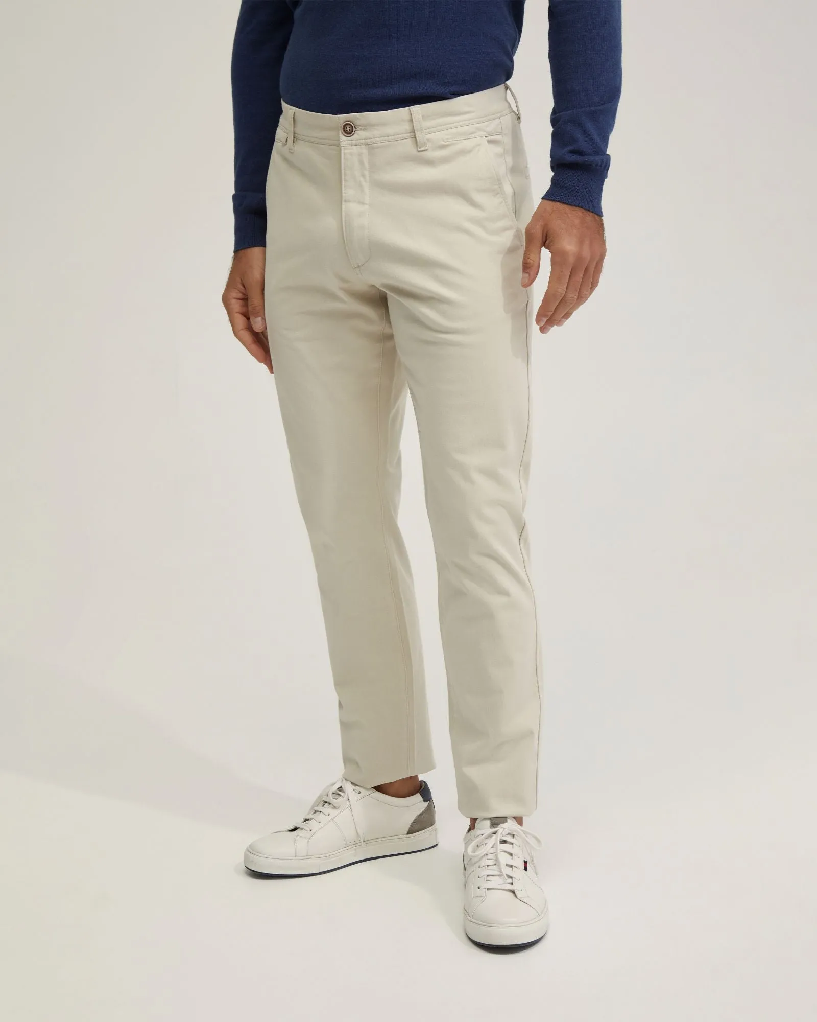 Slim Leg Cotton Chino