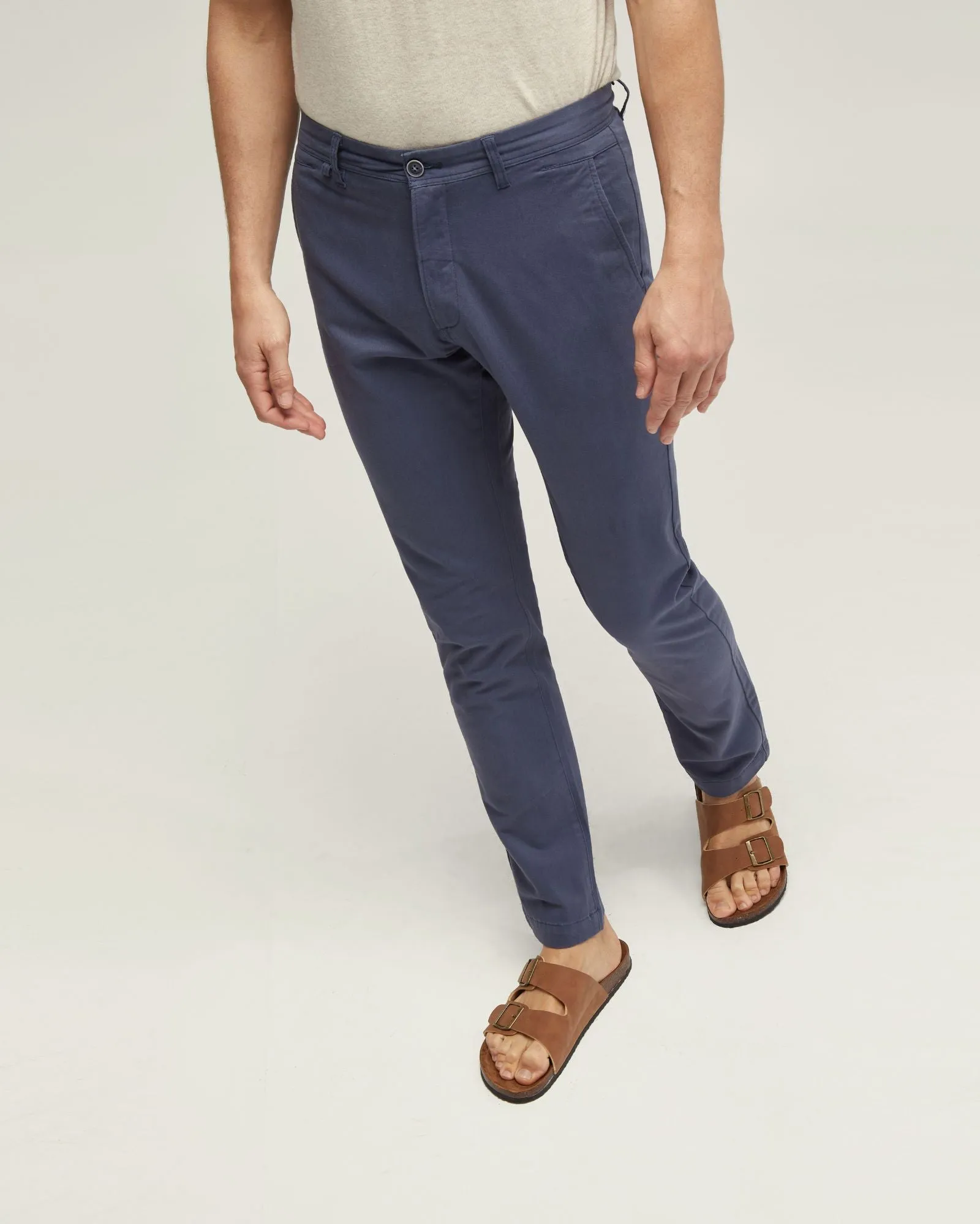 Slim Leg Cotton Chino