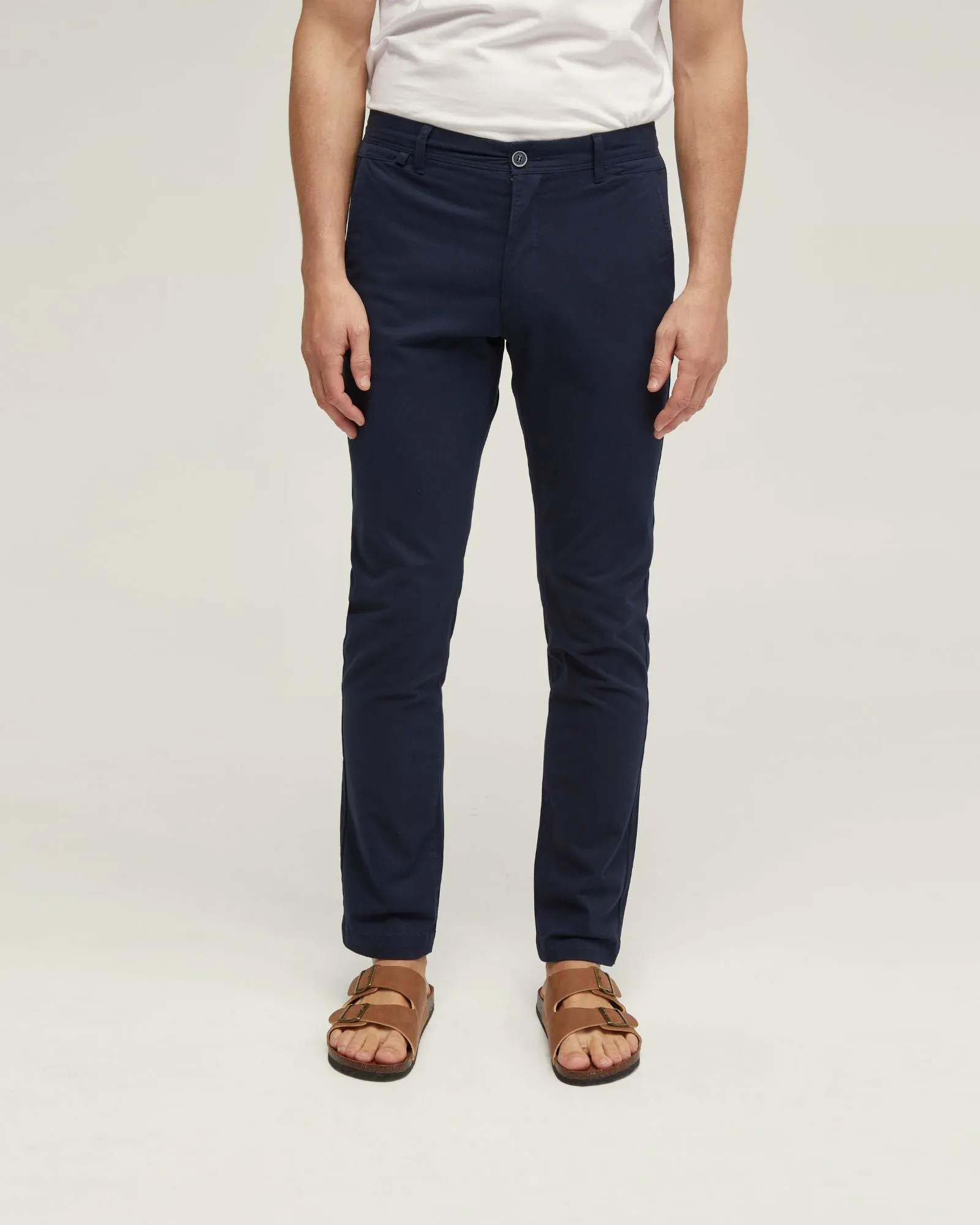 Slim Leg Cotton Chino