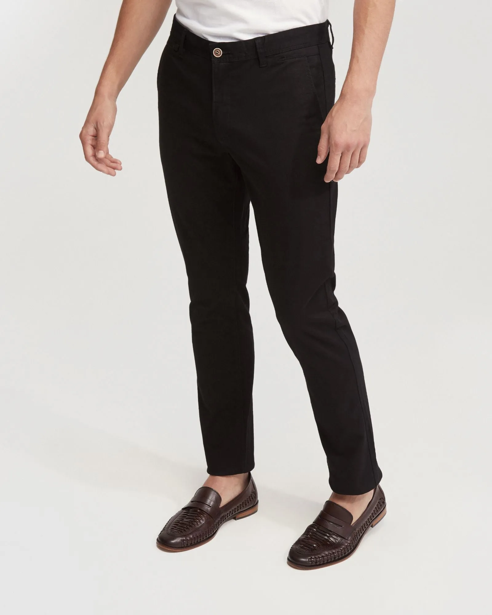 Slim Leg Cotton Chino