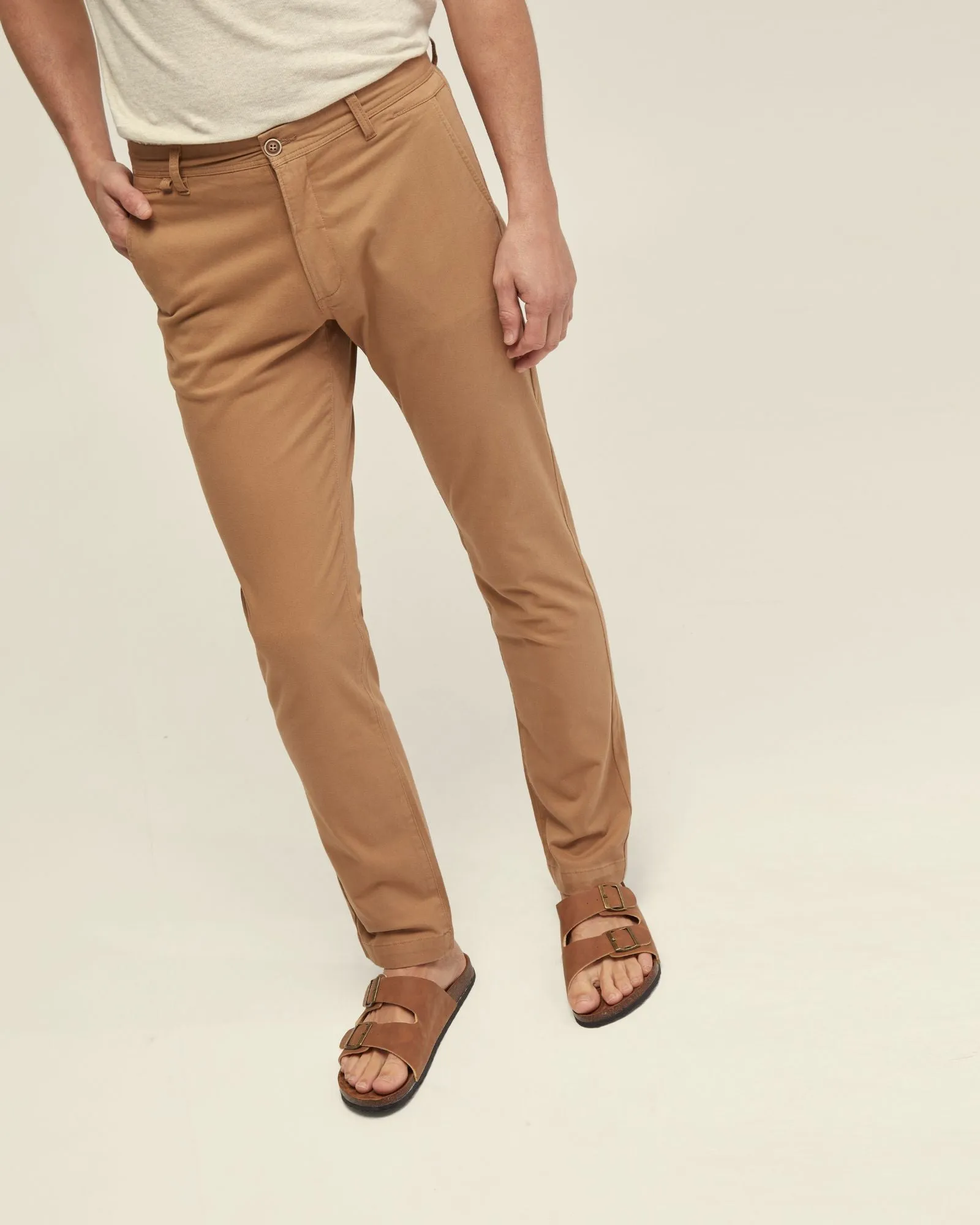 Slim Leg Cotton Chino