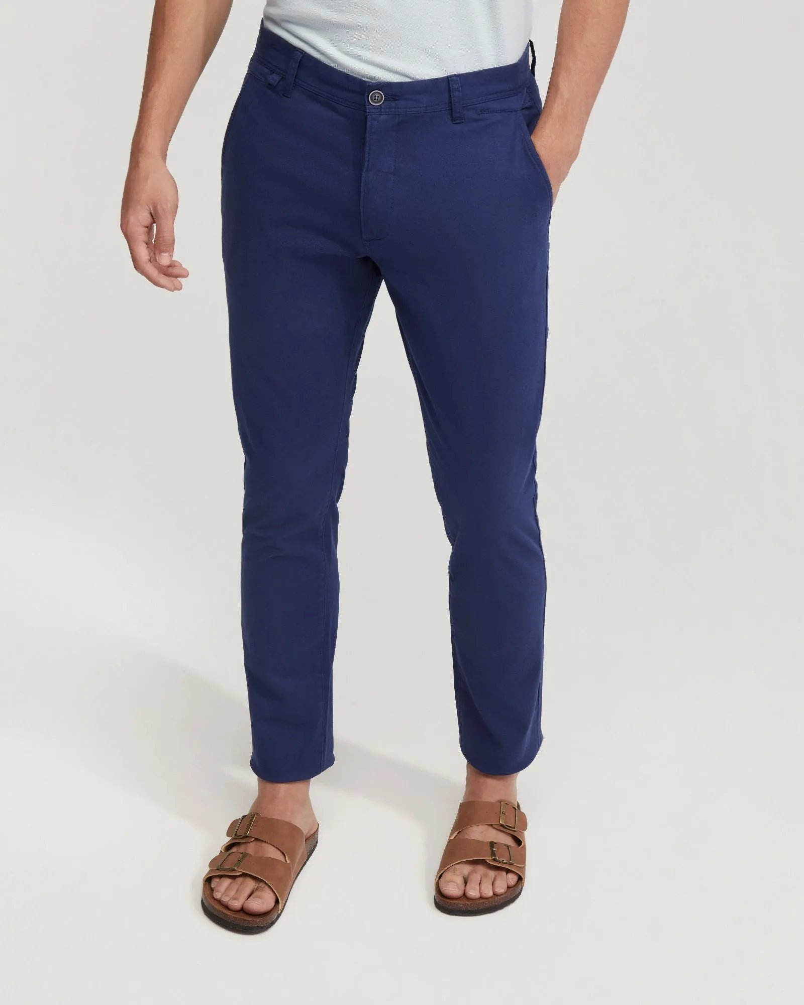 Slim Leg Cotton Chino