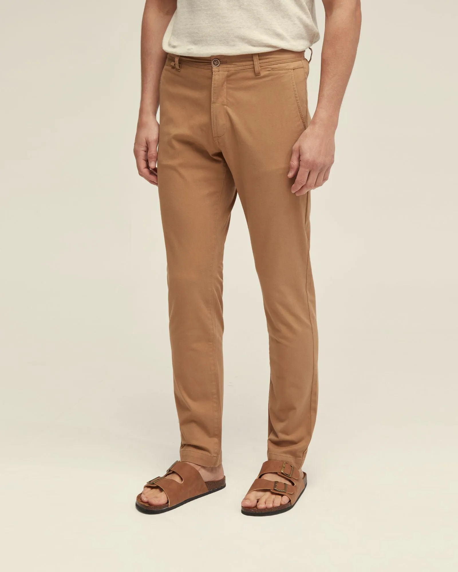 Slim Leg Cotton Chino