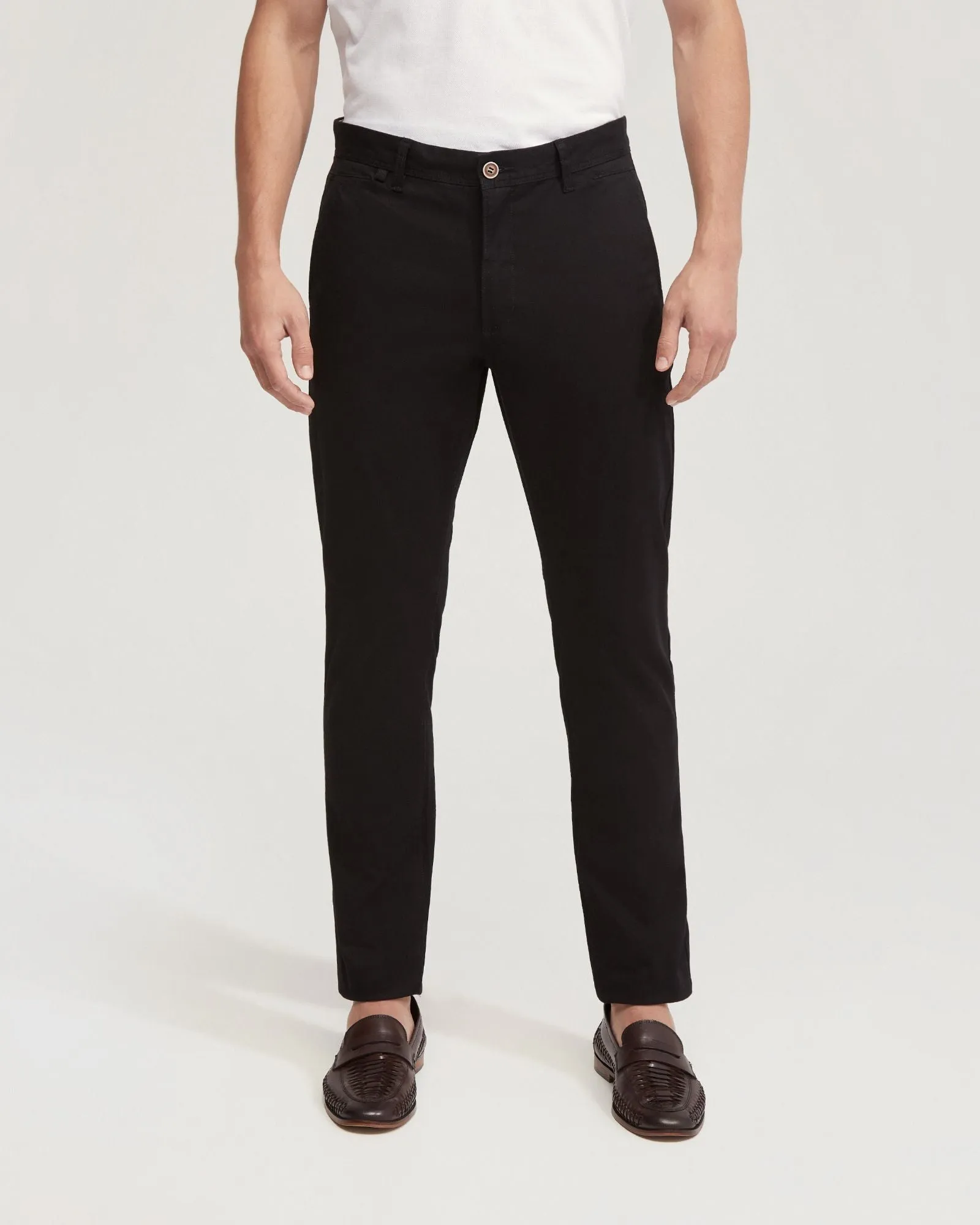 Slim Leg Cotton Chino