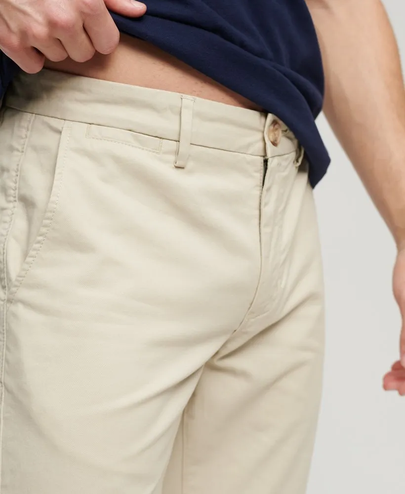 Slim Tapered Stretch Chino-Pelican Beige