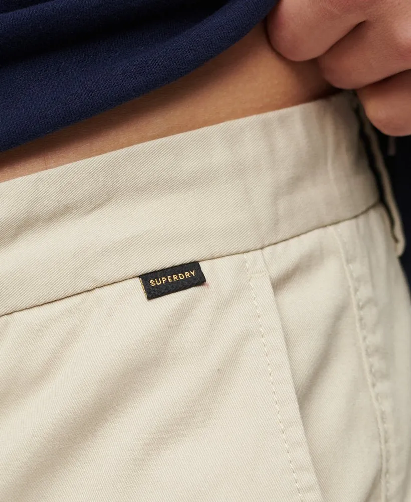 Slim Tapered Stretch Chino-Pelican Beige